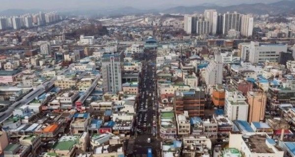 [뉴시스,=세종]세종 을 선거구 당락을 결정하는 조치원읍 전경. *재판매 및 DB 금지