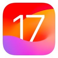 애플 아이폰용 운영체제 'iOS 17' 아이콘. (사진=애플) *재판매 및 DB 금지