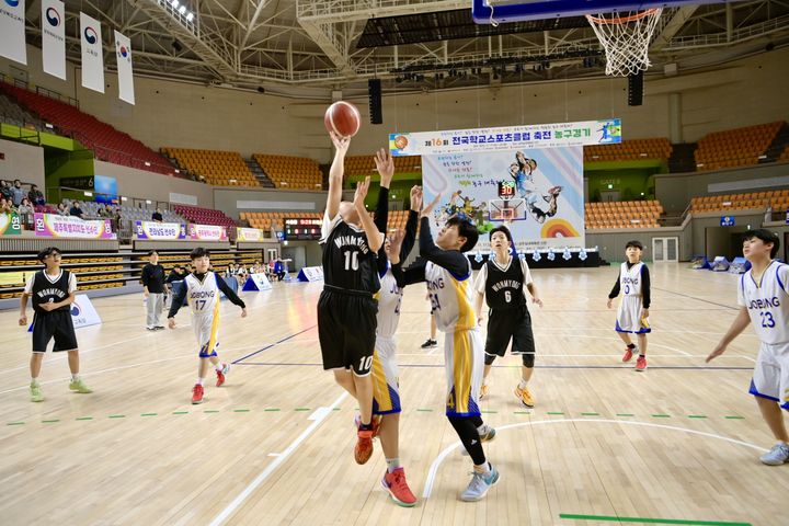 상주 '학교스포츠클럽 축전 농구대회' 축제처럼 즐겼다