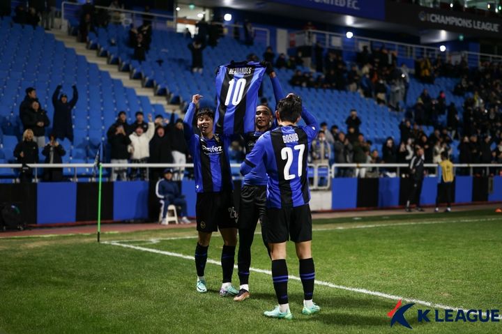 [서울=뉴시스]인천, ACL서 요코하마에 2-1 승리. (사진=프로축구연맹 제공)