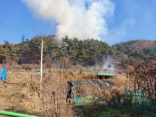 성주 산불 (사진=산림청 제공) *재판매 및 DB 금지