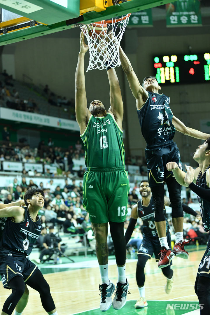 [서울=뉴시스]프로농구 DB 로슨. (사진=KBL 제공)