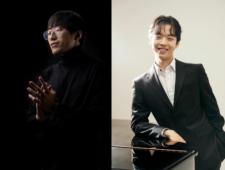 (왼쪽부터) 피아니스트 김도현, 이혁 (사진=예술의전당 제공) photo@newsis.com *재판매 및 DB 금지