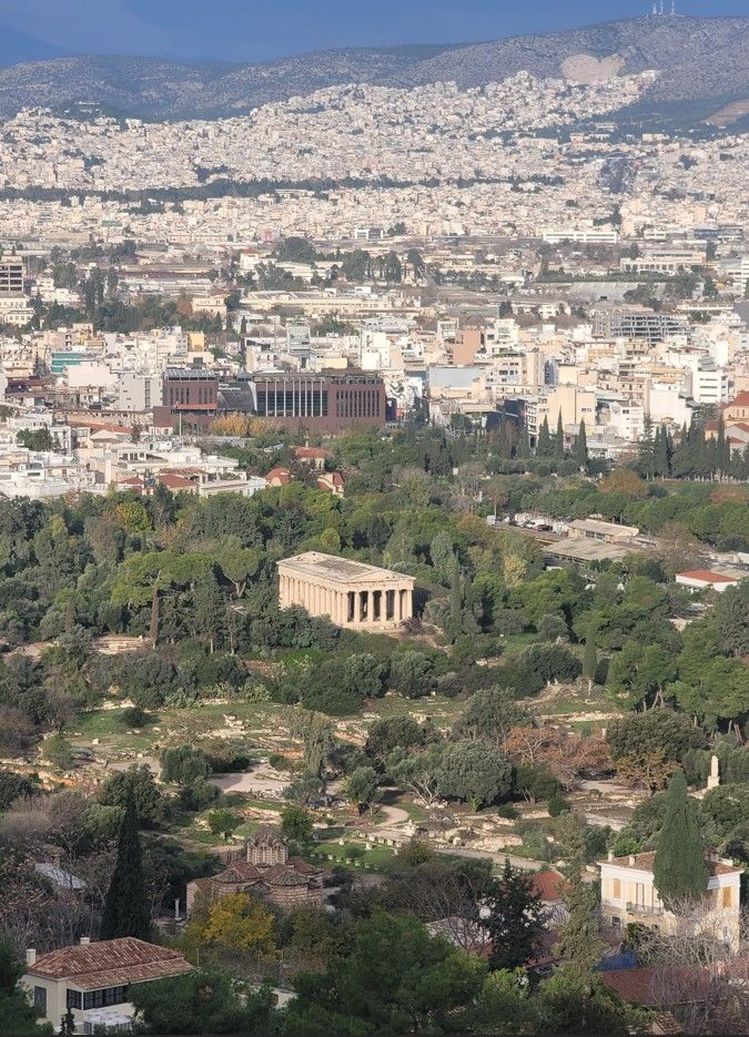 그리스 아테네 전경. 단순히 한 도시를 떠나 인류사에 매우 중요한 역할을 한 곳이다. 살아 있는 인류사의 현장이기도 하다. *재판매 및 DB 금지