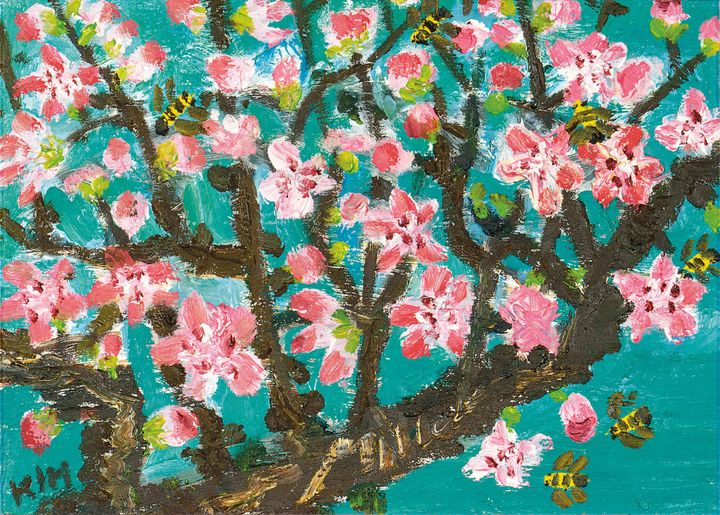 김종학 ,무제 Untitled,oil and acrylic on canvas 24.2×33.4cm (4) 1993, 추정가 1100만~2500만원 *재판매 및 DB 금지