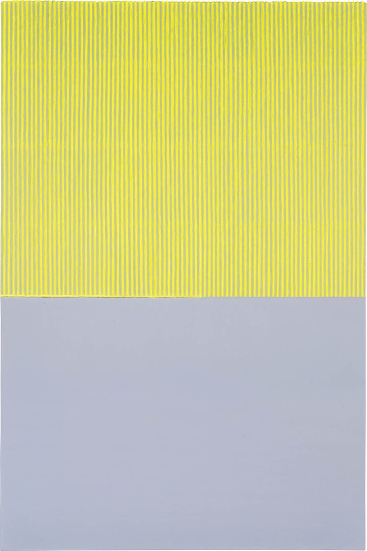 박서보(1931~ 2023), 묘법 No. 080612, mixed media with Korean paper laid on canvas 193.9×130.3cm (120), 2008. 추정가 5억8000만~8억원 *재판매 및 DB 금지