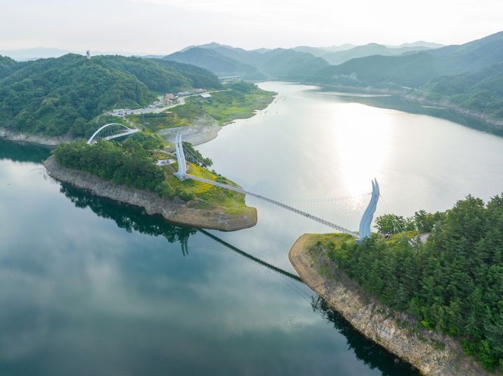 영주댐 용마루공원 전경 (사진=영주시 제공) *재판매 및 DB 금지