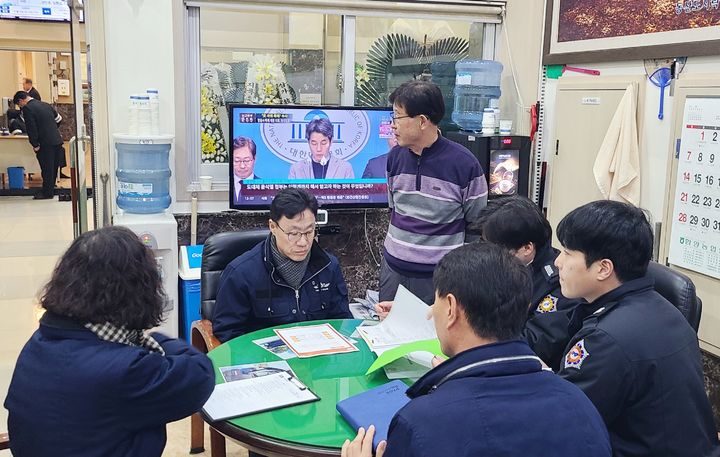 [함양소식]서창우 부군수, 겨울철 화재예방 안전점검 등