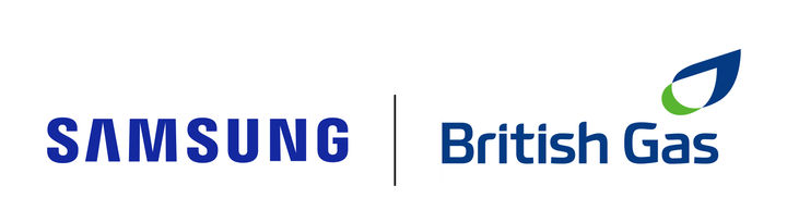 [서울=뉴시스]삼성전자와 영국의 에너지 공급업체 '브리티시 가스(British Gas)' 로고 이미지. (사진 = 삼성전자) 2024.01.24. photo@newsis.com *재판매 및 DB 금지