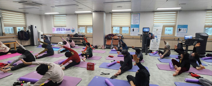 [곡성=뉴시스] 전남 곡성건강증진센터, 맞춤형 건강관리 프로그램 운영. (사진=곡성군청 제공). photo@newsis.com *재판매 및 DB 금지