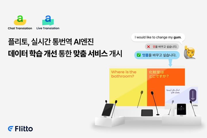 플리토, 고객사 맞춤 실시간 통번역 AI 서비스 시작