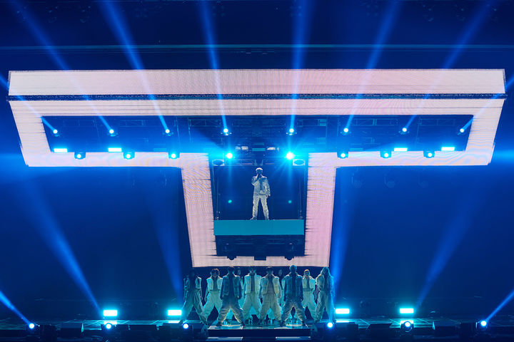 [서울=뉴시스] 태용 첫 단독 콘서트 '티와이 트랙' 현장. (사진=SM엔터테인먼트 제공) 2024.02.26. photo@newsis.com *재판매 및 DB 금지