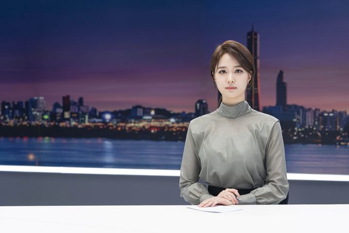 JTBC '뉴스룸' 주말 앵커 안나경.