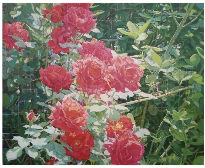 이창남 Street Flowers, 53×65.7cm, oil on canvas, 2024 *재판매 및 DB 금지