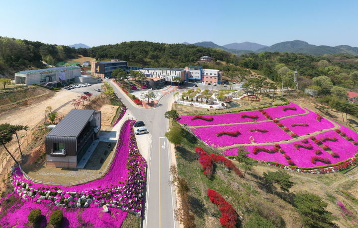 문화체육관광부와 한국관광공사의 '2024년 웰니스 관광지' 공모에 선정된 순창 쉴랜드 전경. *재판매 및 DB 금지