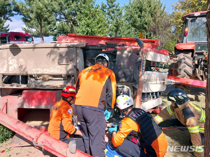 하동소방서, 영농철 농기계 안전사고 주의 당부