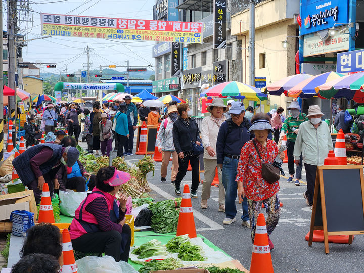 안동 중앙신시장 직거래장터 전경 (사진=안동시 제공) *재판매 및 DB 금지