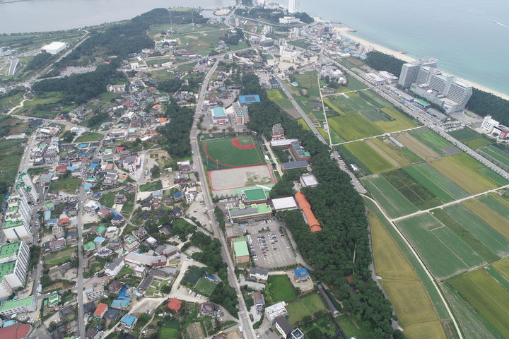 [서울=뉴시스] 강릉 초당동 유적 역사문화권 정비사업 대상지 일원 (사진=국가유산청 제공) 2024.05.31. photo@newsis.com *재판매 및 DB 금지