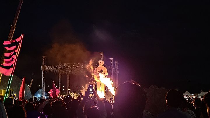 공연문화축제 '춘천마임축제'가 지난달 31일부터 오는 2일까지 '불의도시;도깨비난장'을 이어간다. 박주연 기자 photo@newsis.com *재판매 및 DB 금지