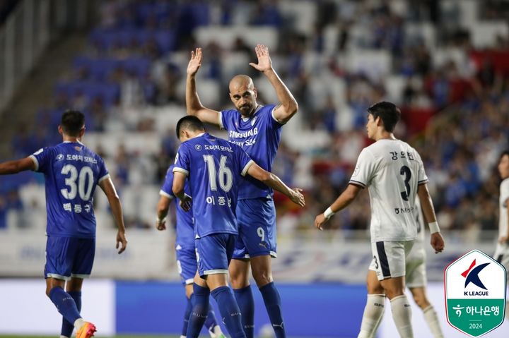 [서울=뉴시스]K리그2 수원 뮬리치. (사진=프로축구연맹 제공)