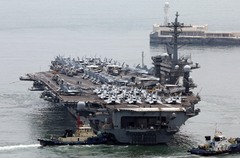 "美항모 루스벨트호 최소 7개월간 중동 지역 배치"