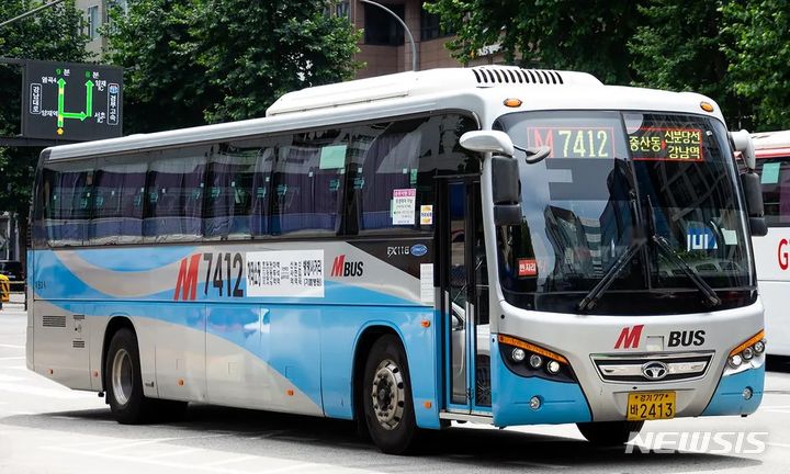 [의정부=뉴시스] M7412 버스. (사진=고양시 제공) 2024.06.29 photo@newsis.com