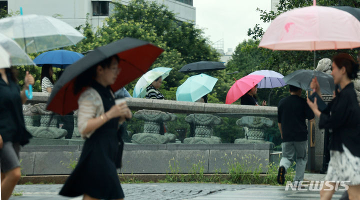 울산, 내일까지 최대 80㎜ 비…낮 최고 33도