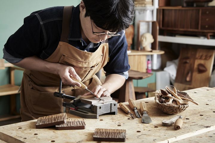 [서울=뉴시스] '리바트 공방'에 입점한 '호작담' 공방 사진. 2024.07.29. (사진=현대리바트 제공) *재판매 및 DB 금지