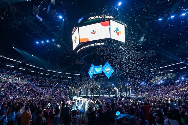 [서울=뉴시스] '케이콘 LA 2024'. (사진 = CJ ENM 제공) 2024.07.29. photo@newsis.com *재판매 및 DB 금지