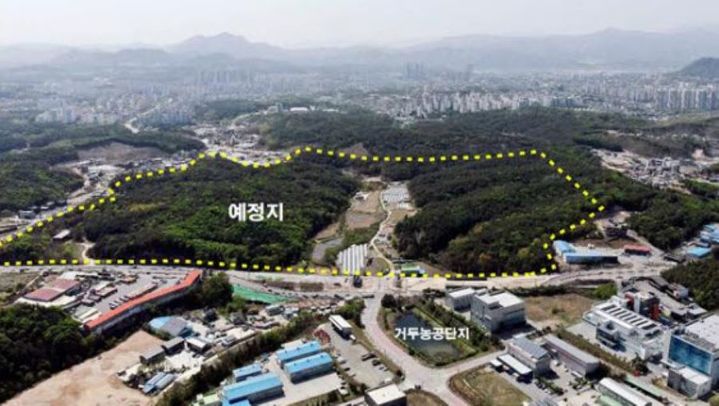 사진은 신규 산업단지 개발사업 후보지. 춘천지 제공. *재판매 및 DB 금지