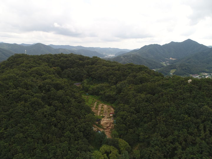 전주 동고산성 및 서문지 (전주시제공) *재판매 및 DB 금지
