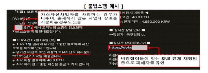 "가상자산 곧 소각?"…금감원, 거래소 사칭 사기 주의보