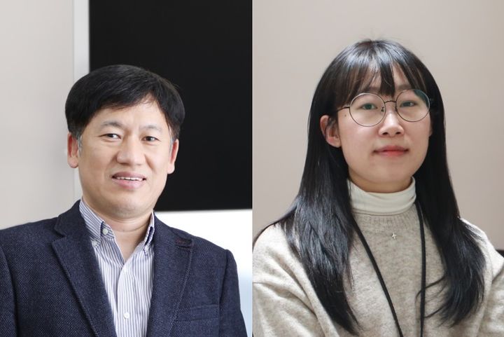 (왼쪽부터) DGIST 뇌과학과 서병창 교수, 고우리 박사 *재판매 및 DB 금지