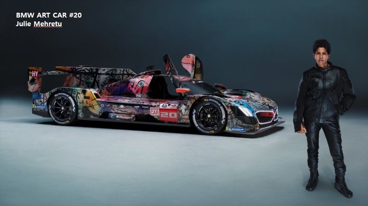 BMW ART CAR #20 ​Julie Mehretu  *재판매 및 DB 금지