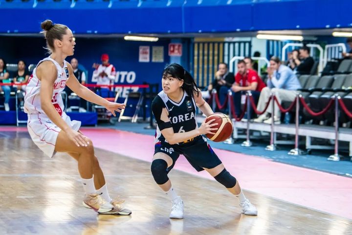 [서울=뉴시스] 한국 여자농구 대표팀의 이소희. (사진 = FIBA 제공) *재판매 및 DB 금지