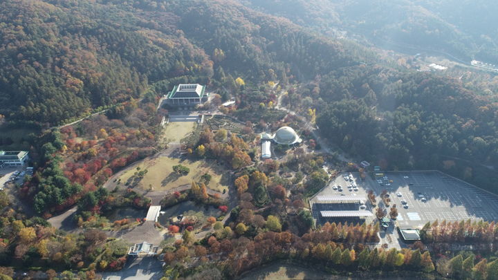 [홍성=뉴시스] 세종시 금남면에 위치한 충남도 산림자원연구소와 수목원 전경. *재판매 및 DB 금지