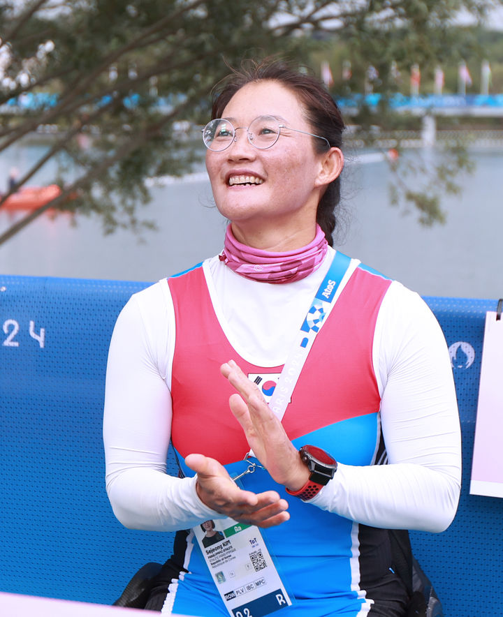 [파리=공동취재단]장애인 조정 간판 김세정. (사진=대한장애인체육회 제공)