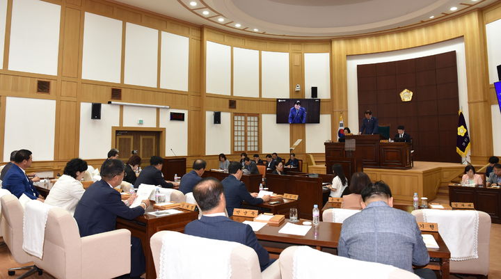 경산시의회, 제257회 임시회 개회 (사진=경산시의회 제공) *재판매 및 DB 금지