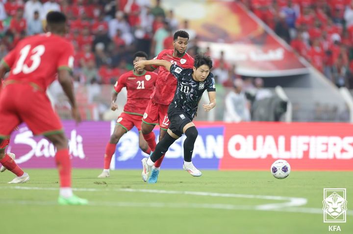 [서울=뉴시스] 한국 축구대표팀의 이강인. (사진=대한축구협회 제공) *재판매 및 DB 금지