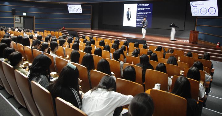 마산대학교 치위생과, 13일 교내 청강홀에서 취업설명회 '취업한 데이(Day)' 개최.(사진=마산대학교 제공)2024.09.13. *재판매 및 DB 금지