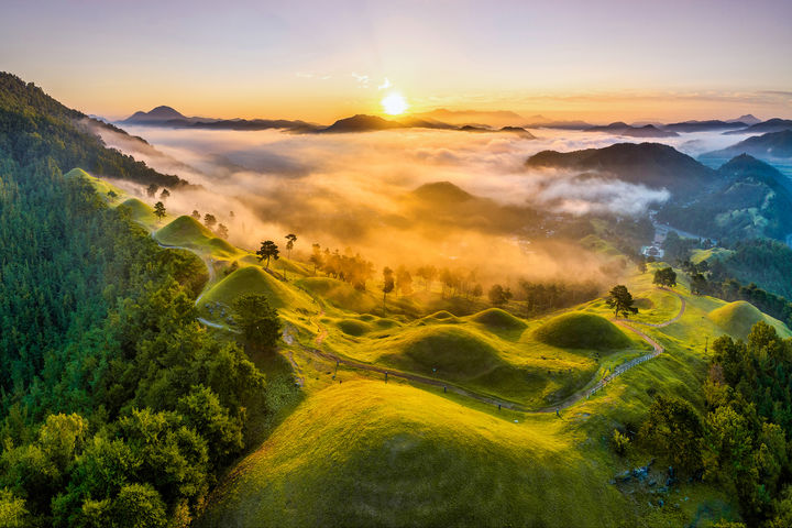 [서울=뉴시스] 가야 고분군 (고령 지산동 고분군) (사진=국가유산청 제공) 2024.09.19. photo@newsis.com *재판매 및 DB 금지