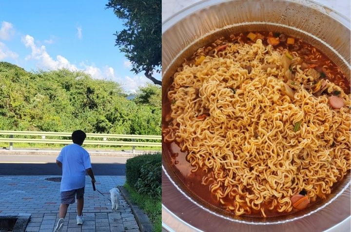 [서울=뉴시스] 방송인 최동석이 자녀와의 일상을 공개했다. (사진=최동석 인스타그램 캡처) 2024.09.19. photo@newsis.com  *재판매 및 DB 금지