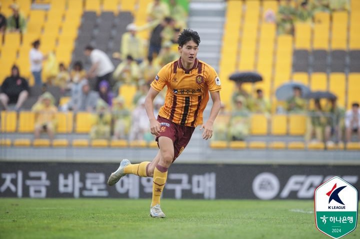 [서울=뉴시스]K리그1 광주 김윤호. (사진=프로축구연맹 제공)