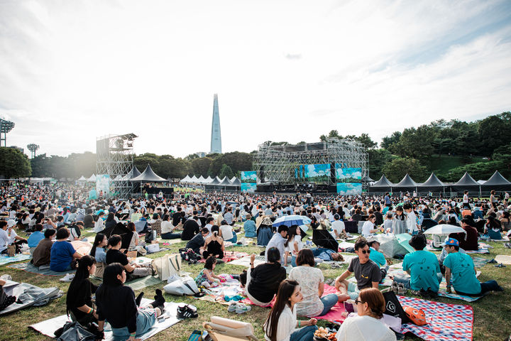 [서울=뉴시스] 지난 2023년 아트 포레스트 페스티벌 현장 모습(사진=한국문화예술위원회 제공) 2024.09.25. photo@newsis.com *재판매 및 DB 금지