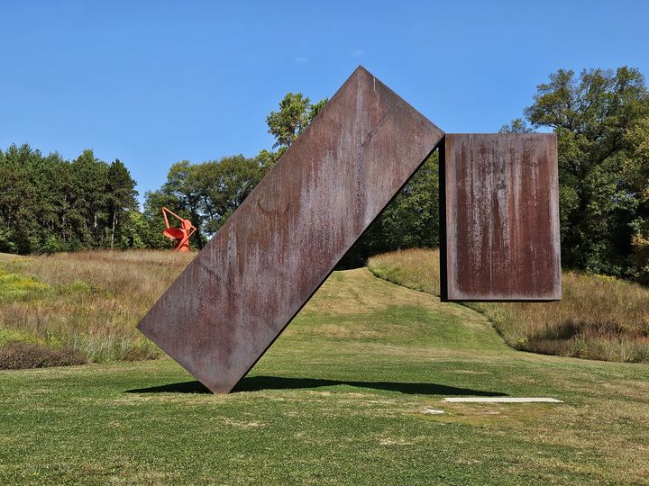 (Photo = Lee Han-bit) Menashe Kadishman, Suspendid, 1944. Panoramic view of Storm King Art Center. *Resale and DB prohibited