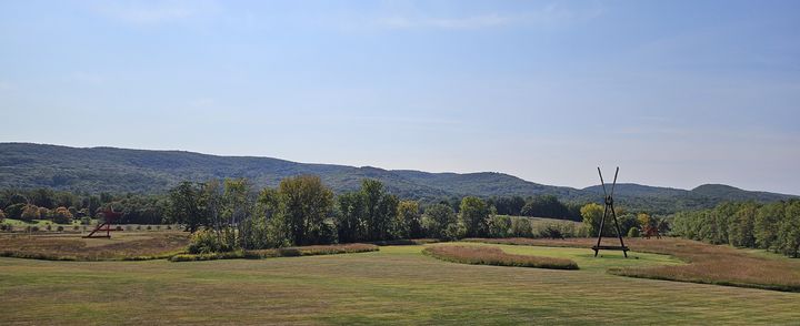 (Photo = Hanbit Lee) Panoramic view of Storm King Art Center. *Resale and DB prohibited