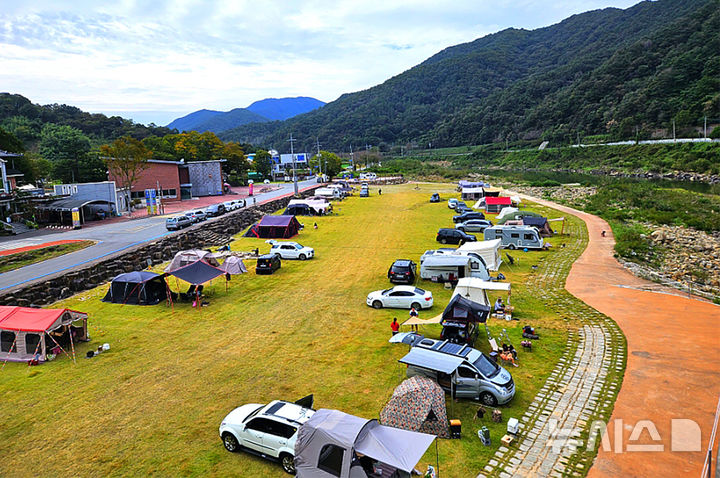 [곡성=뉴시스] 곡성군청소년야영장. (사진=곡성군청 제공). photo@newsis.com *재판매 및 DB 금지