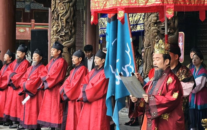 [뉴시스 앵글]더 고구려다워진 단양 온달문화축제