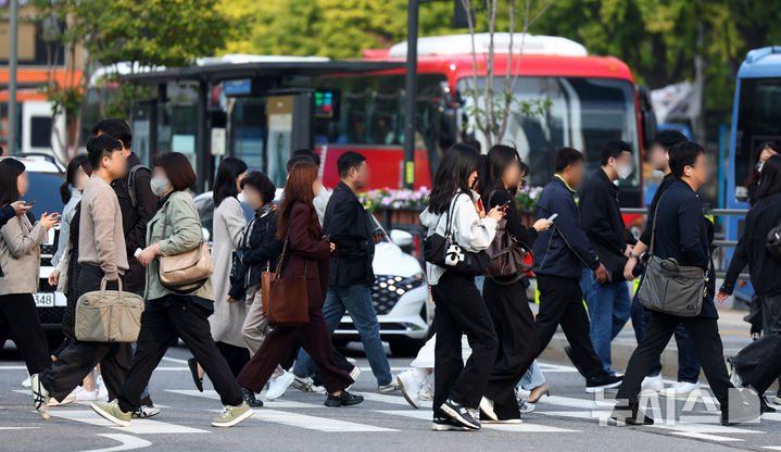 충남권 아침 기온 10도 이하↓…강풍 주의