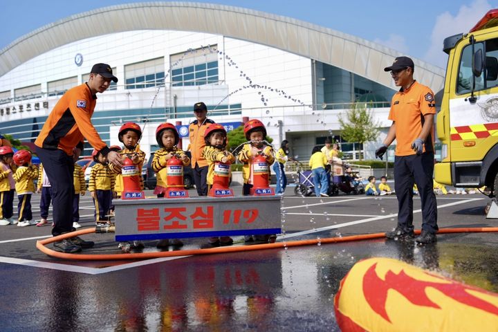 "위급상황엔 이렇게"…증평군, 119안전문화 대축제 개최